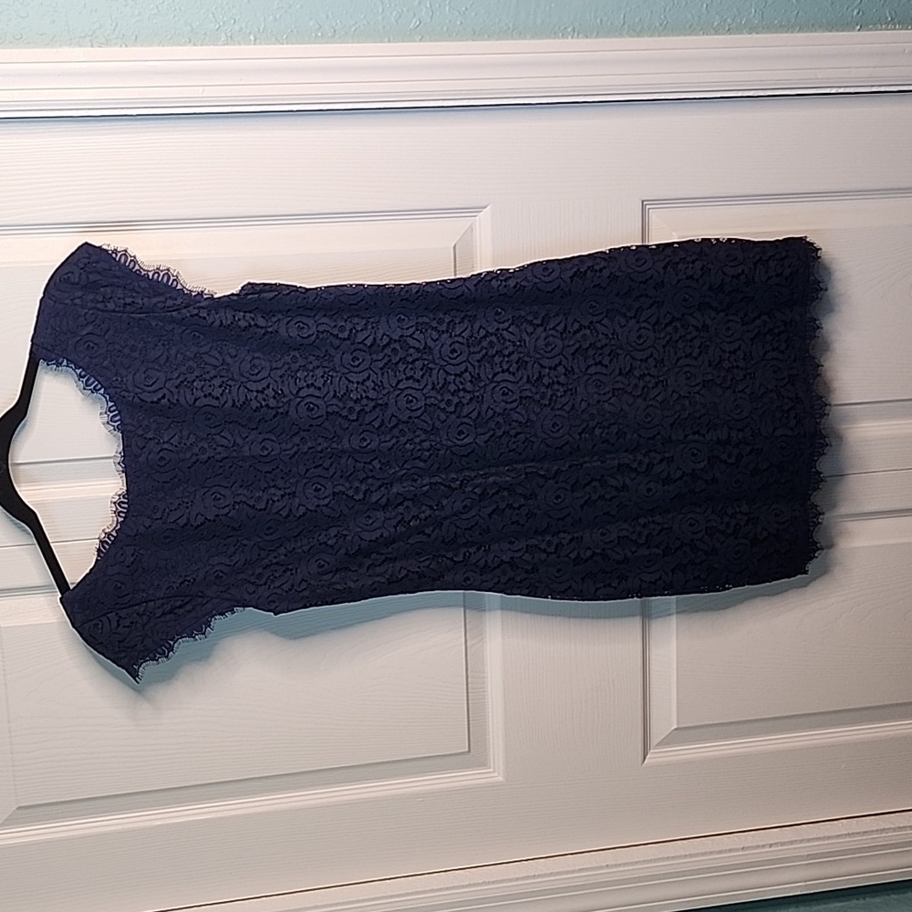 DVF lace dress